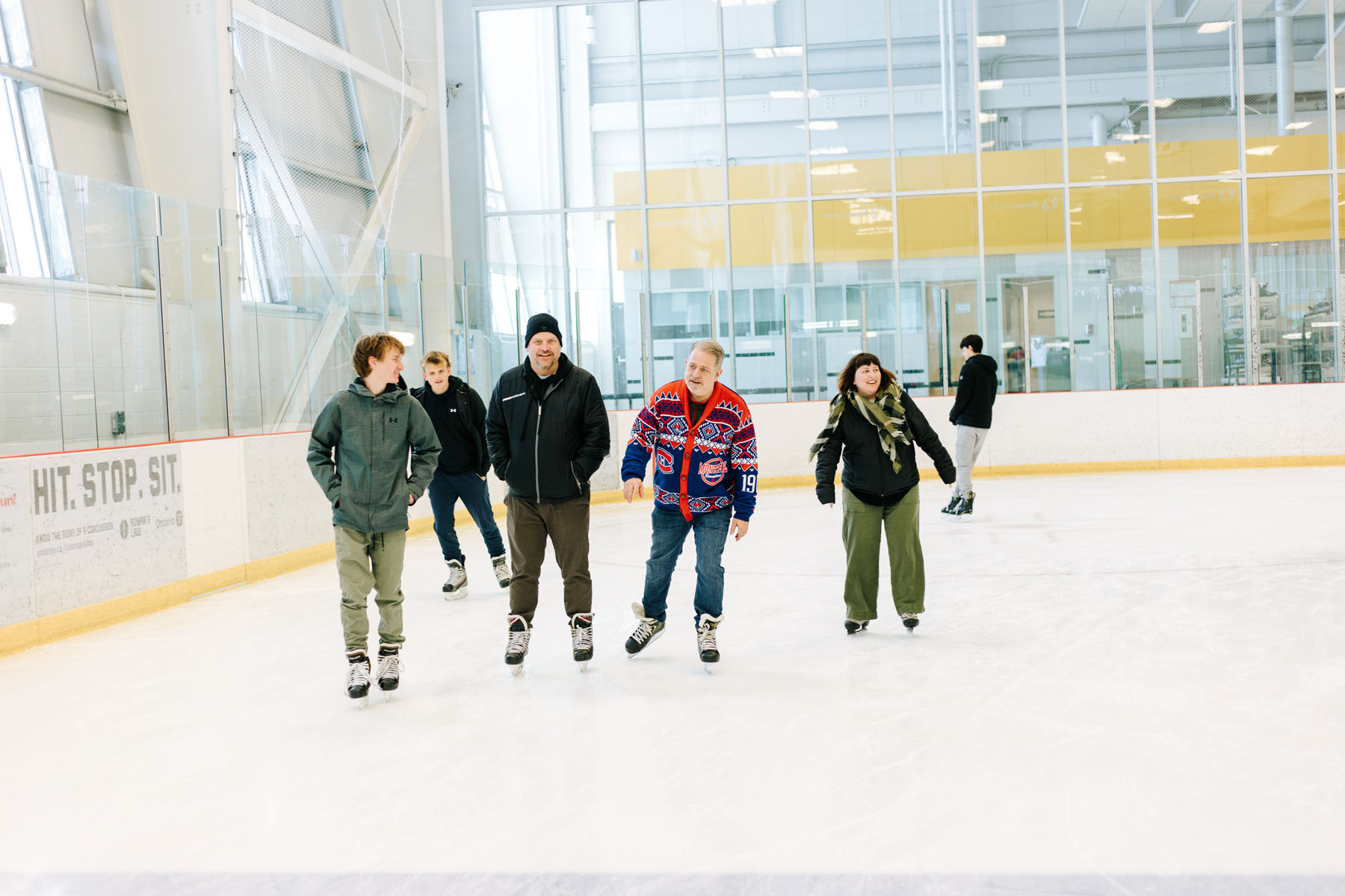 Elaine Jones Team Christmas Family Skate 2024