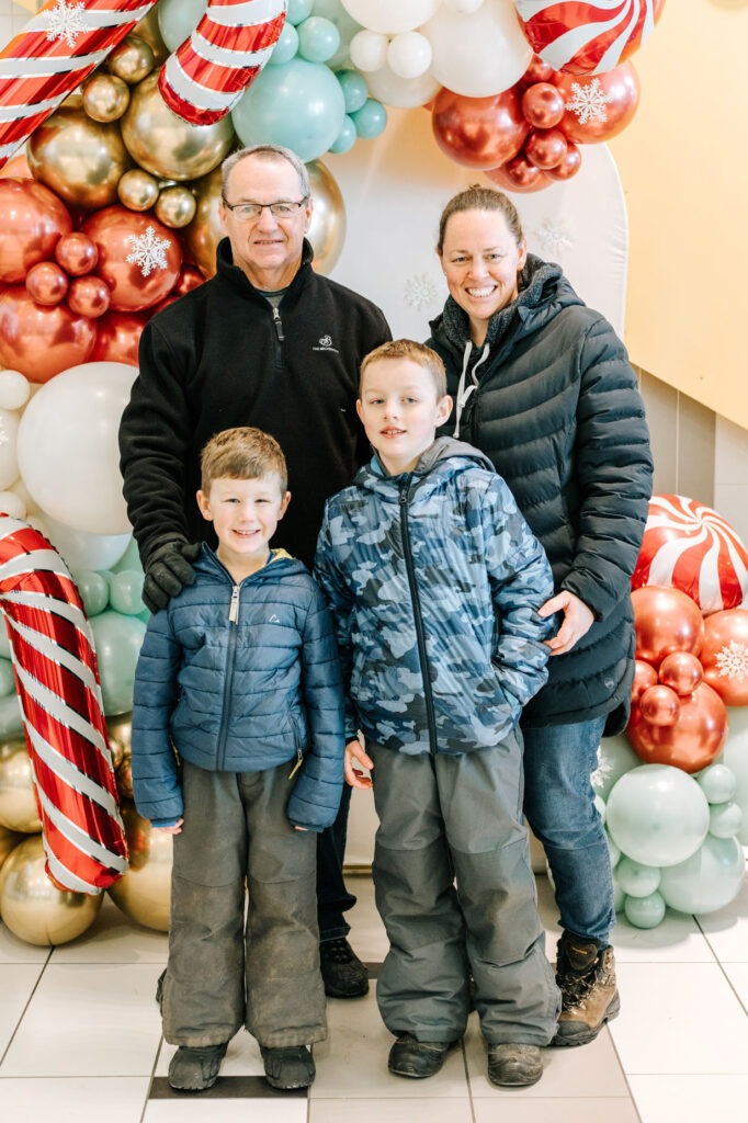 Elaine Jones Team Christmas Family Skate 2024