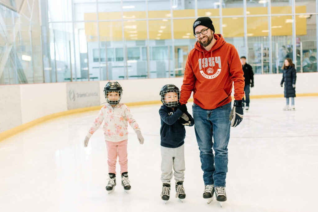 Elaine Jones Team Christmas Family Skate 2024