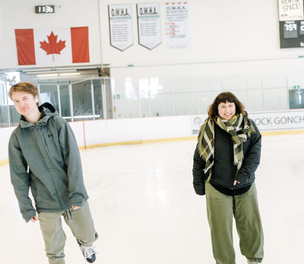 Elaine Jones Team Christmas Family Skate 2024